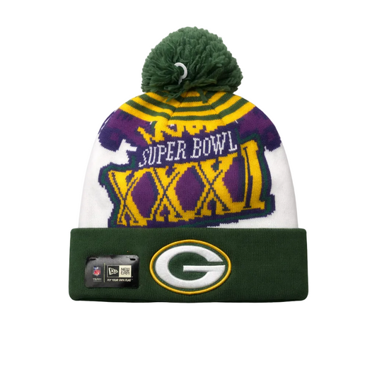 NEW ERA NFL SUPERBOWL XXXI GREEN BAY PACKERS TOUQUE