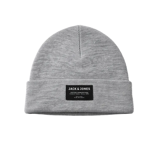 JACK & JONES BASIC DNA GREY BEANIE