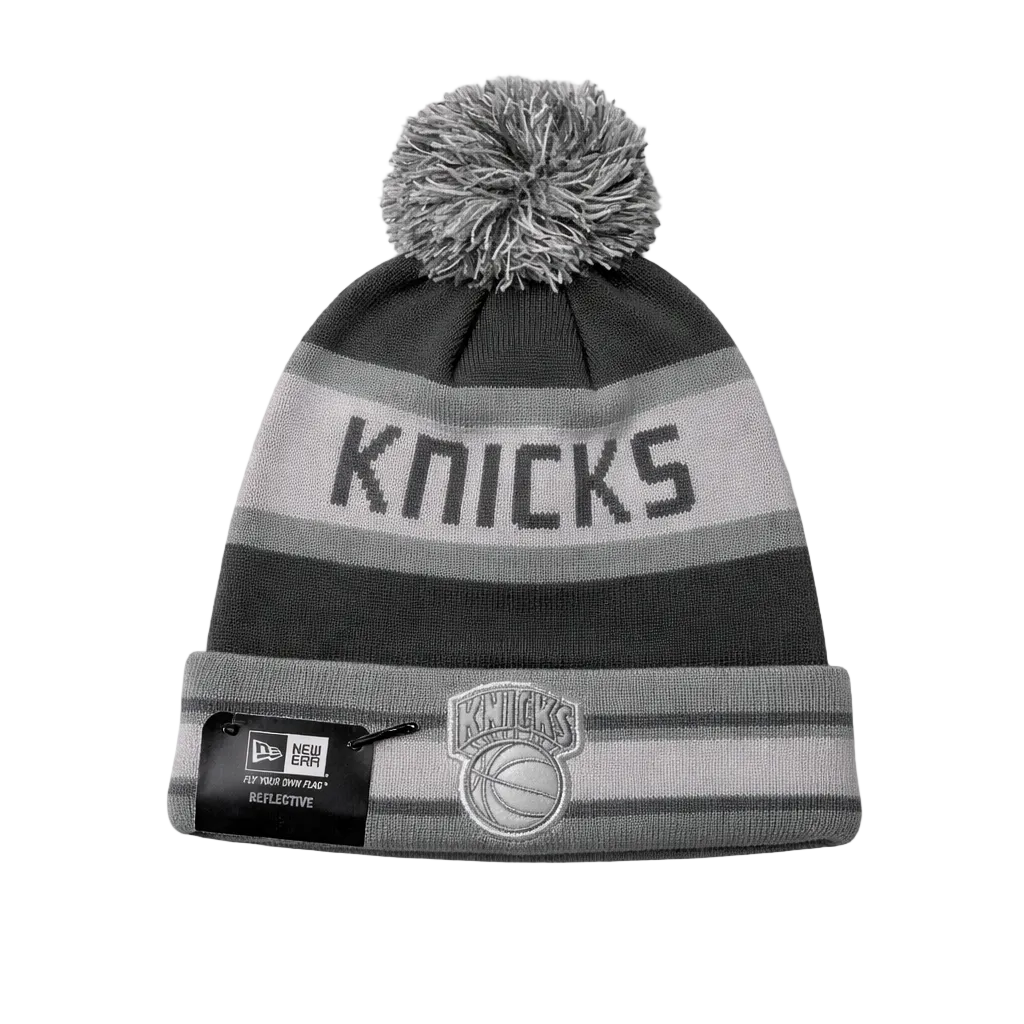 NEW ERA NBA NEW YORK KNICKS GREY WINTER TOUQUE