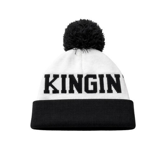 LAST KING KINGIN BLACK & WHITE WINTER TOUQUE