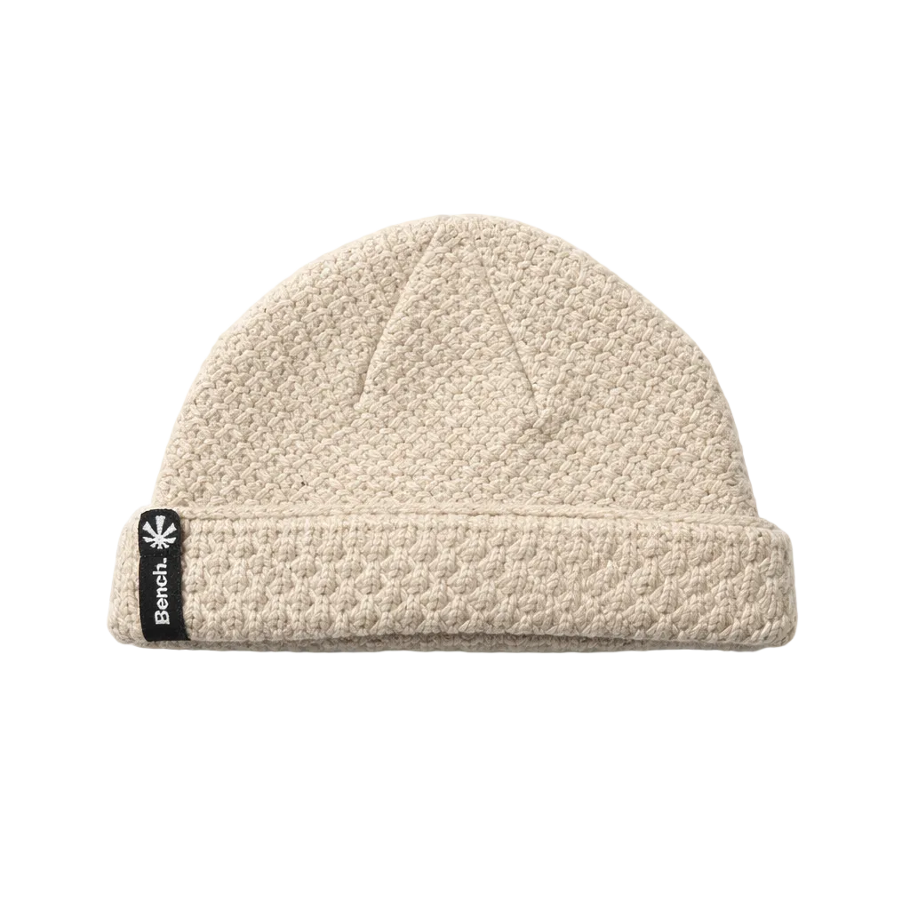 BENCH OFF WHITE/CREAM KNITTED TOUQUE