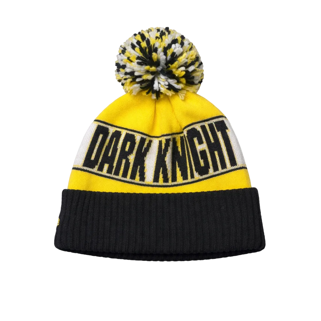NEW ERA REP UR TEAM BATMAN YELLOW & BLACK TOUQUE