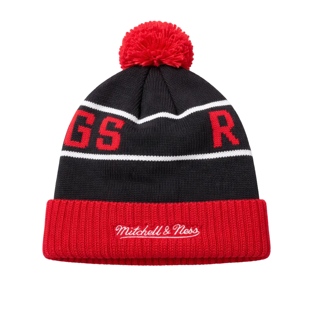 MITCHELL & NESS NHL 2002 STANLEY CUP DETROIT RED WINGS BLACK/RED TOUQUE