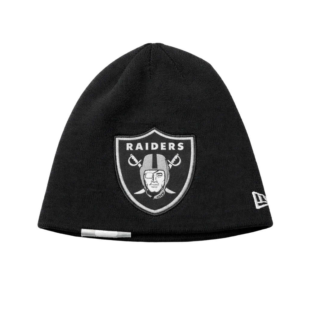 NEW ERA NFL LAS VEGAS RAIDERS BLACK TOUQUE