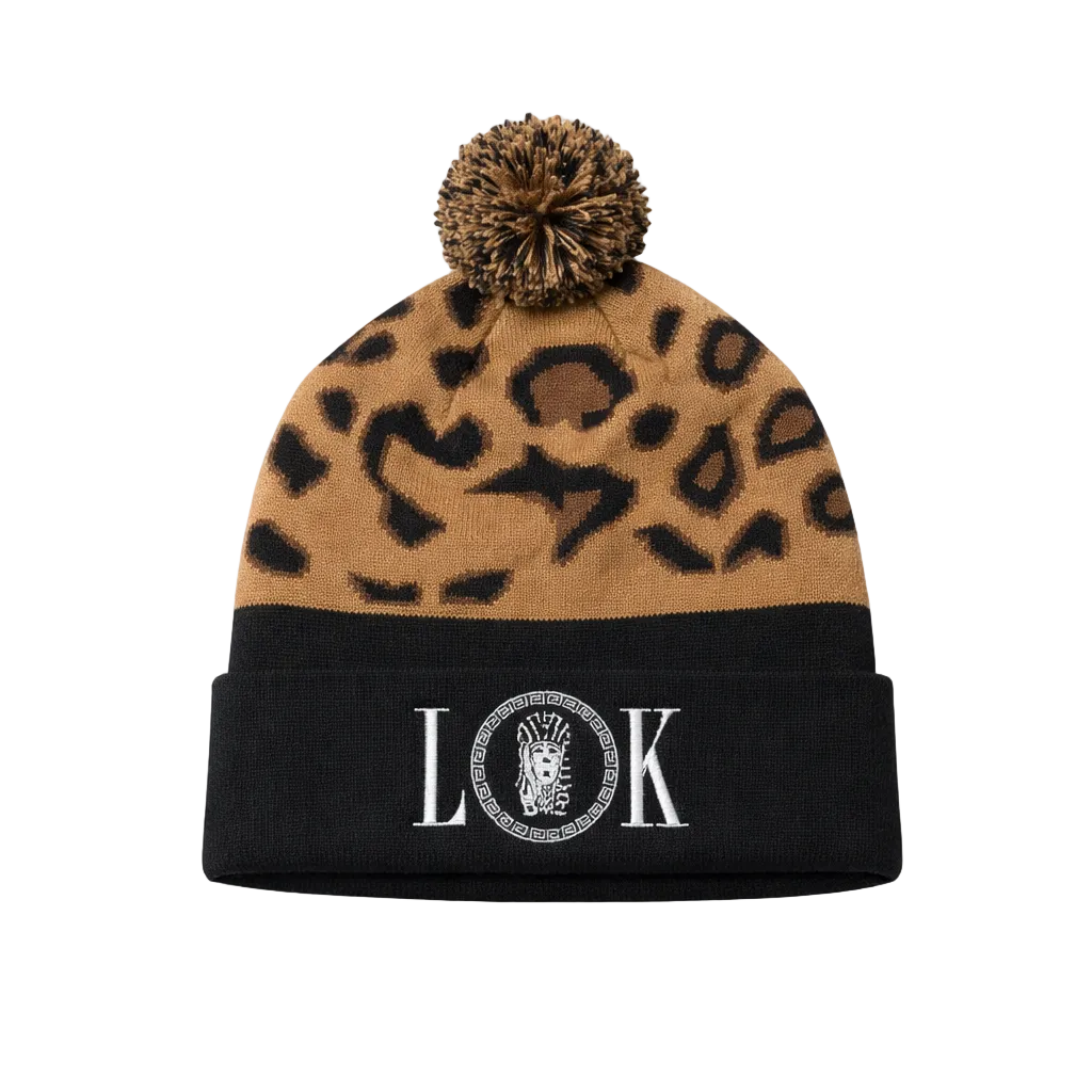 LAST KINGS LEADER BUILD TOUQUE (BLACK/BROWN)