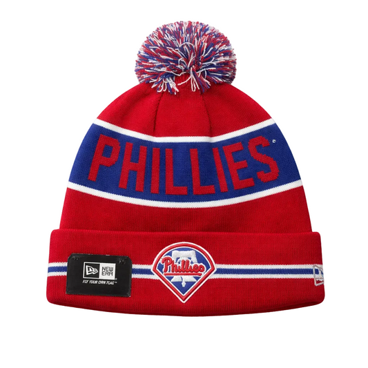 NEW ERA MLB PHILADELPHIA PHILLIES RED/BLUE TOUQUE