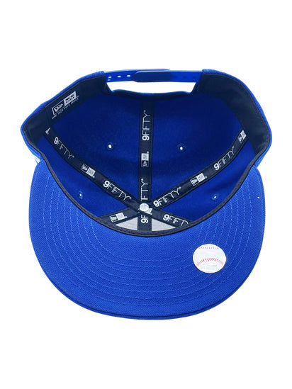 MLB 25 TORJAY LEAC REP 950 ROYAL NEW ERA 9FIFTY TORONTO BLUE JAYS WORLD SERIES 2025 AMERICAN NATIONAL SNAPBACK HAT