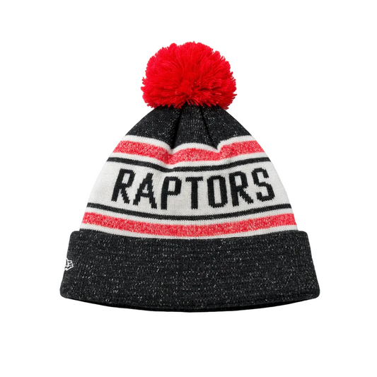 NEW ERA YOUTH KIDS TORONTO RAPTORS BLACK & RED TOUQUE