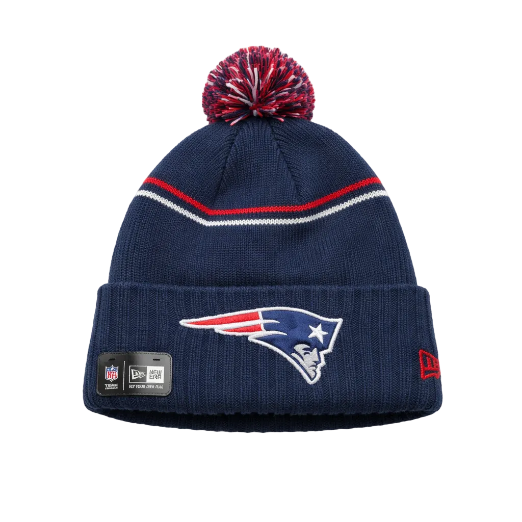 NEW ERA NFL NEW ENGLAND PATRIOTS NAVY BLUE TOUQUE