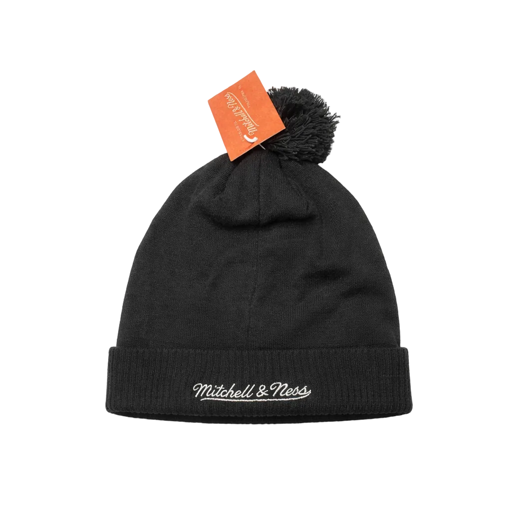 MITCHELL & NESS NBA TORONTO RAPTORS BLACK/WHITE TOUQUE