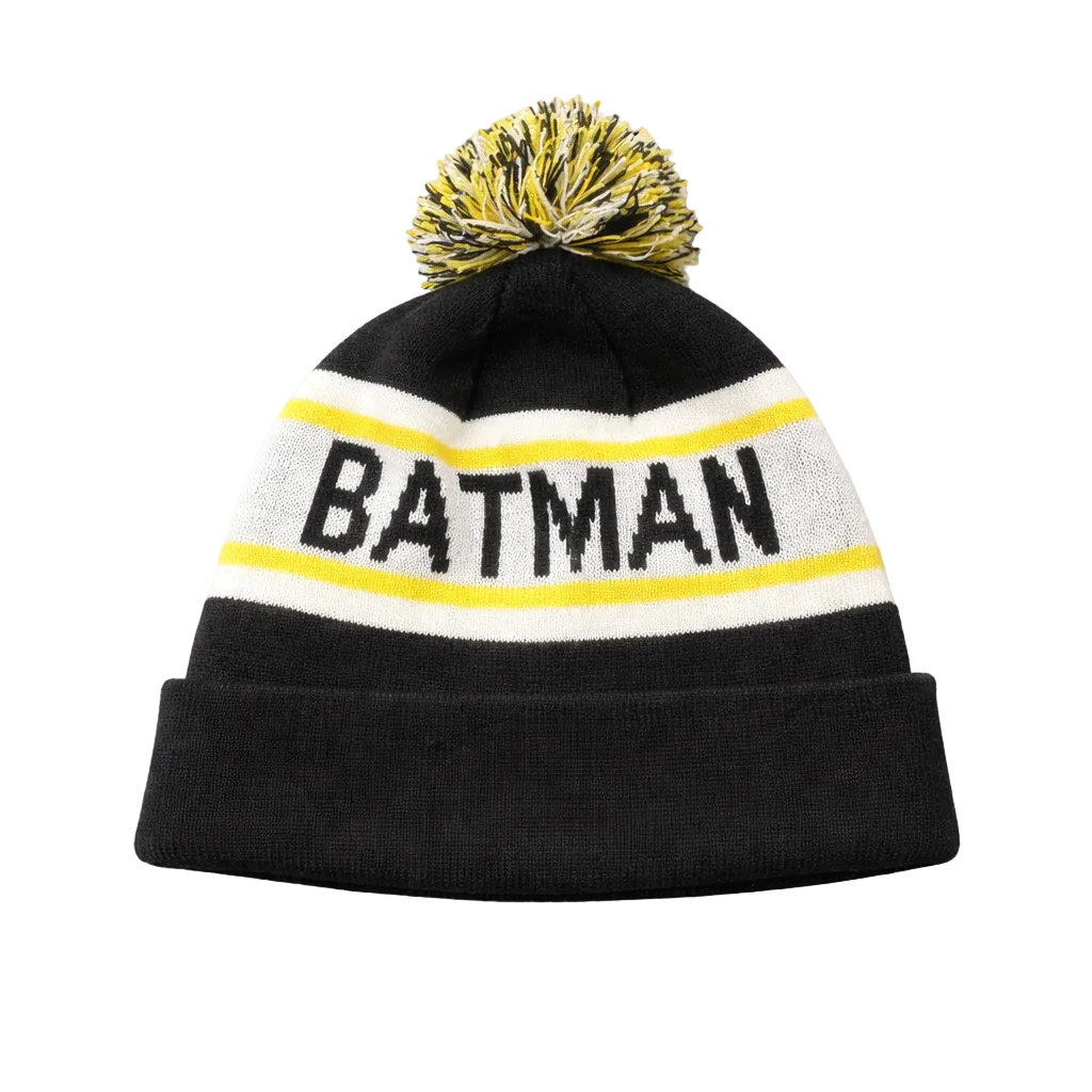 NEW ERA BATMAN BLACK & YELLOW TOUQUE