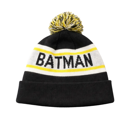 NEW ERA BATMAN BLACK & YELLOW TOUQUE