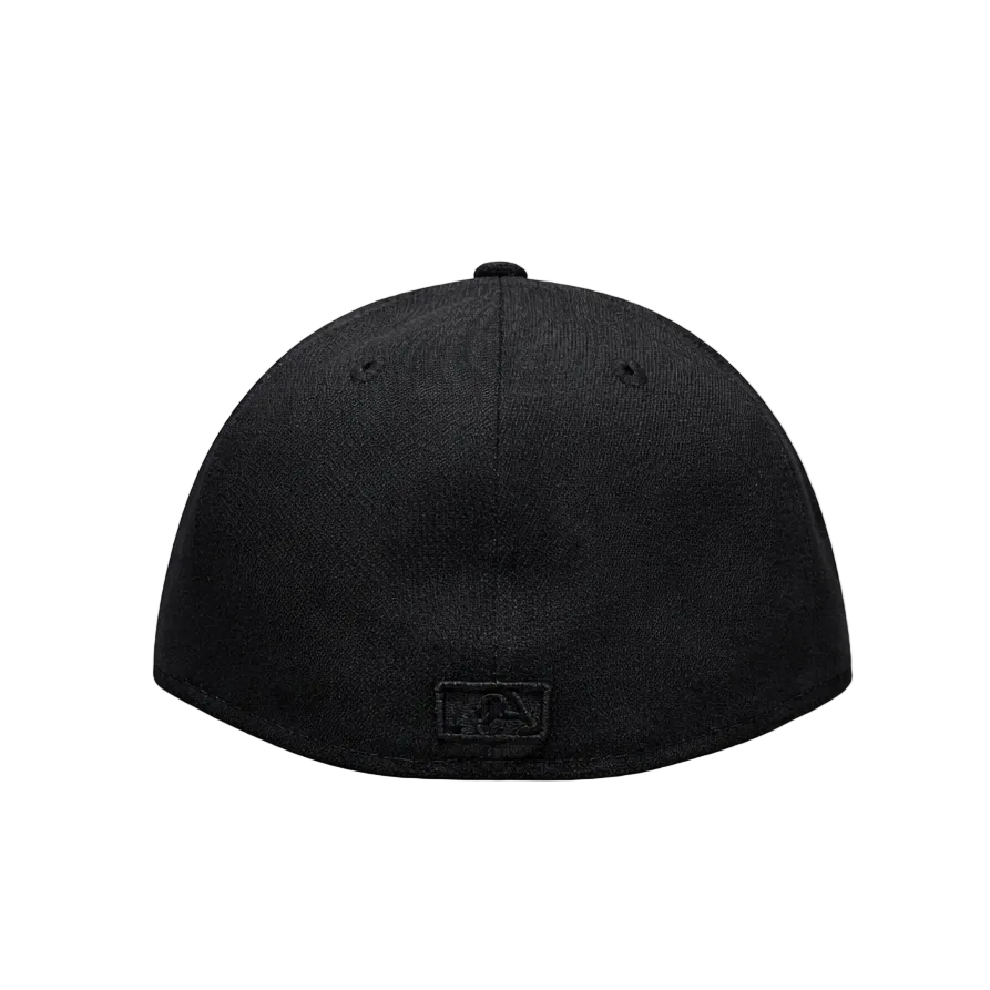 NEW ERA 59FIFTY MLB LOS ANGELES DODGERS BLACK FITTED HAT