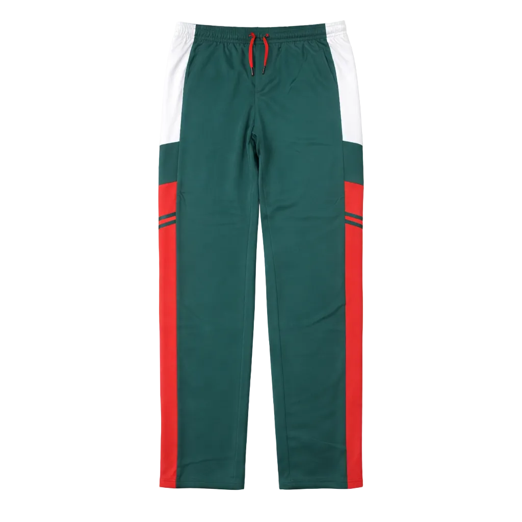 2 PCS VIP TRACKSUIT WITH HOOD (GREEN/RED/WHITE)
