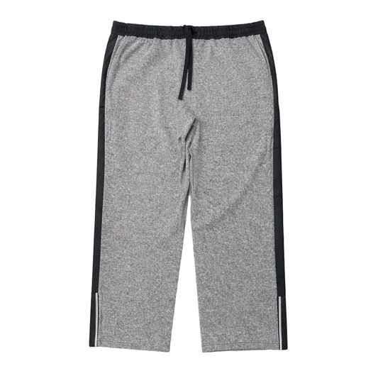 AKADEMIKS MEN'S BIG & TALL 2-PIECE RED & MARLED GREY TRACK SET