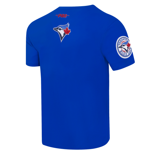 PRO STANDARD MLB TORONTO BLUE JAYS CITY ARCH M SJ MEN'S ROYAL BLUE T-SHIRT.