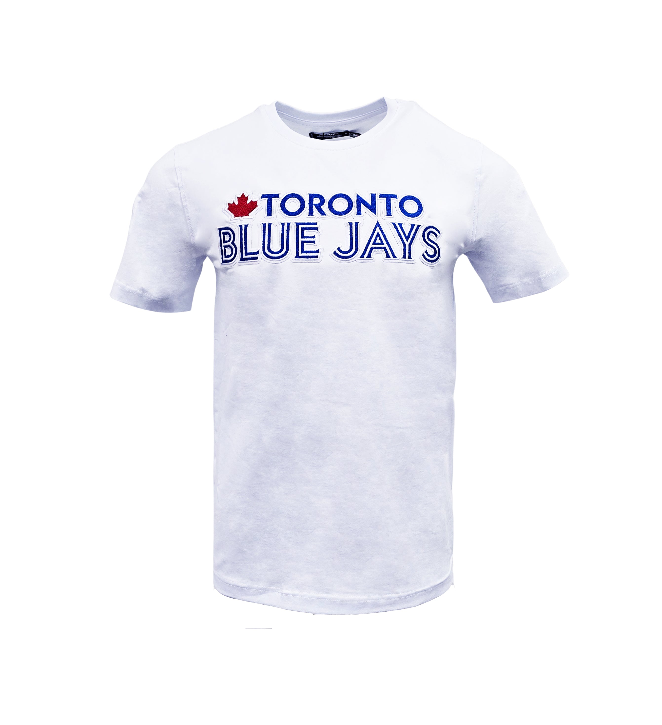 PRO STANDARD MLB TORONTO BLUE JAYS CLASSIC CHENILLE MEN'S WHITE/BLUE T-SHIRT