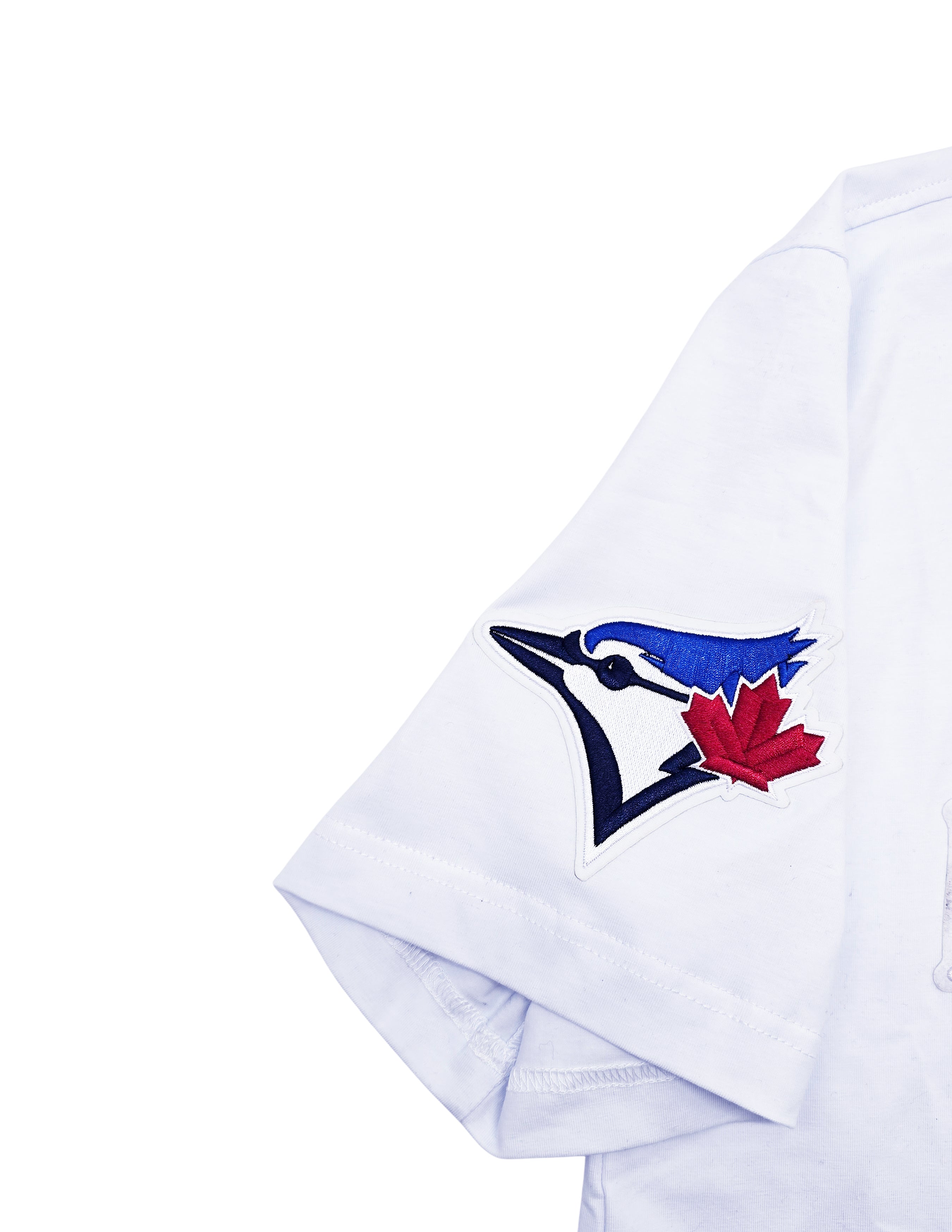 PRO STANDARD MLB TORONTO BLUE JAYS CLASSIC CHENILLE MEN'S WHITE/BLUE T-SHIRT