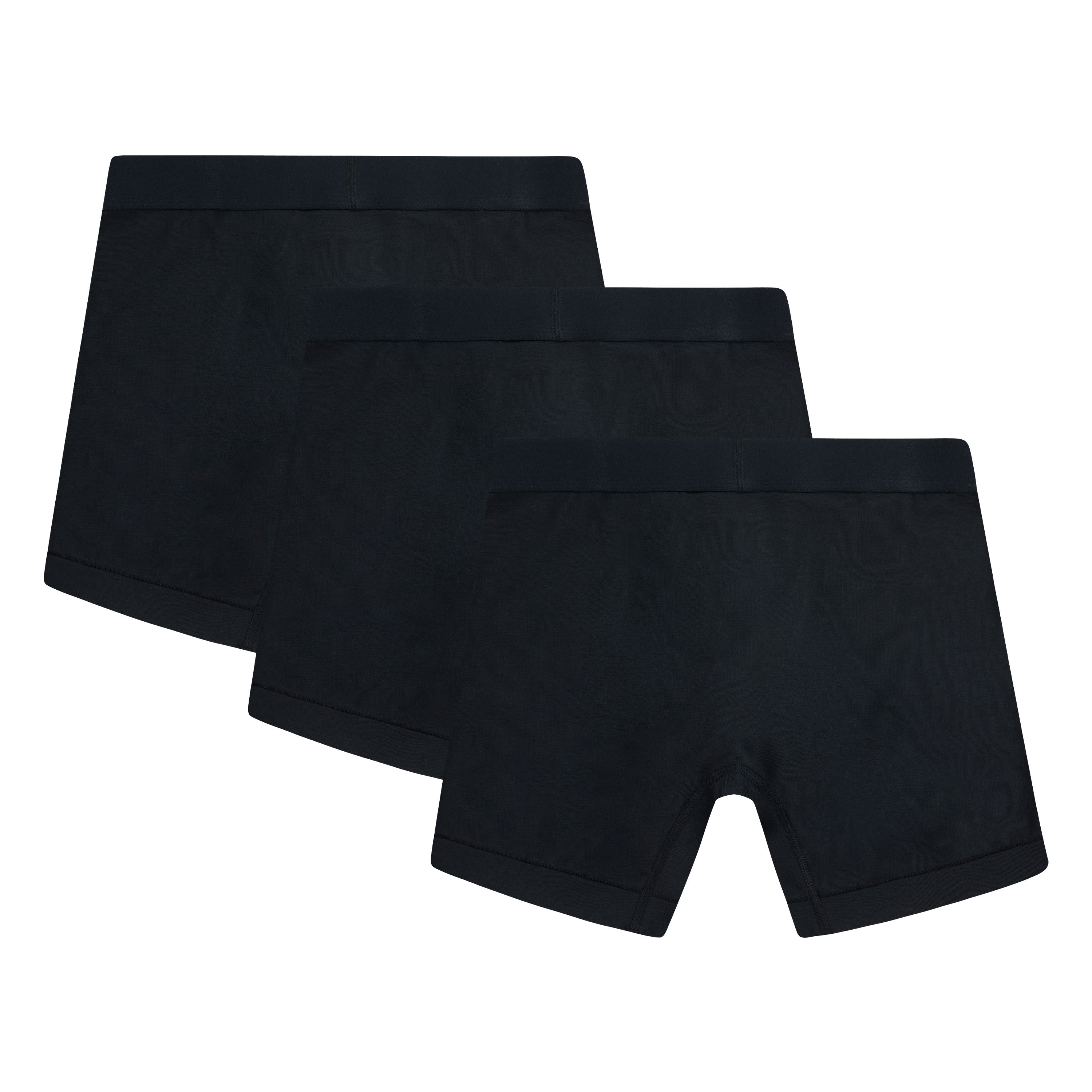 JORDAN MEN'S FLIGHT MODAL 3-PACK BLACK BOXER BRIEFS