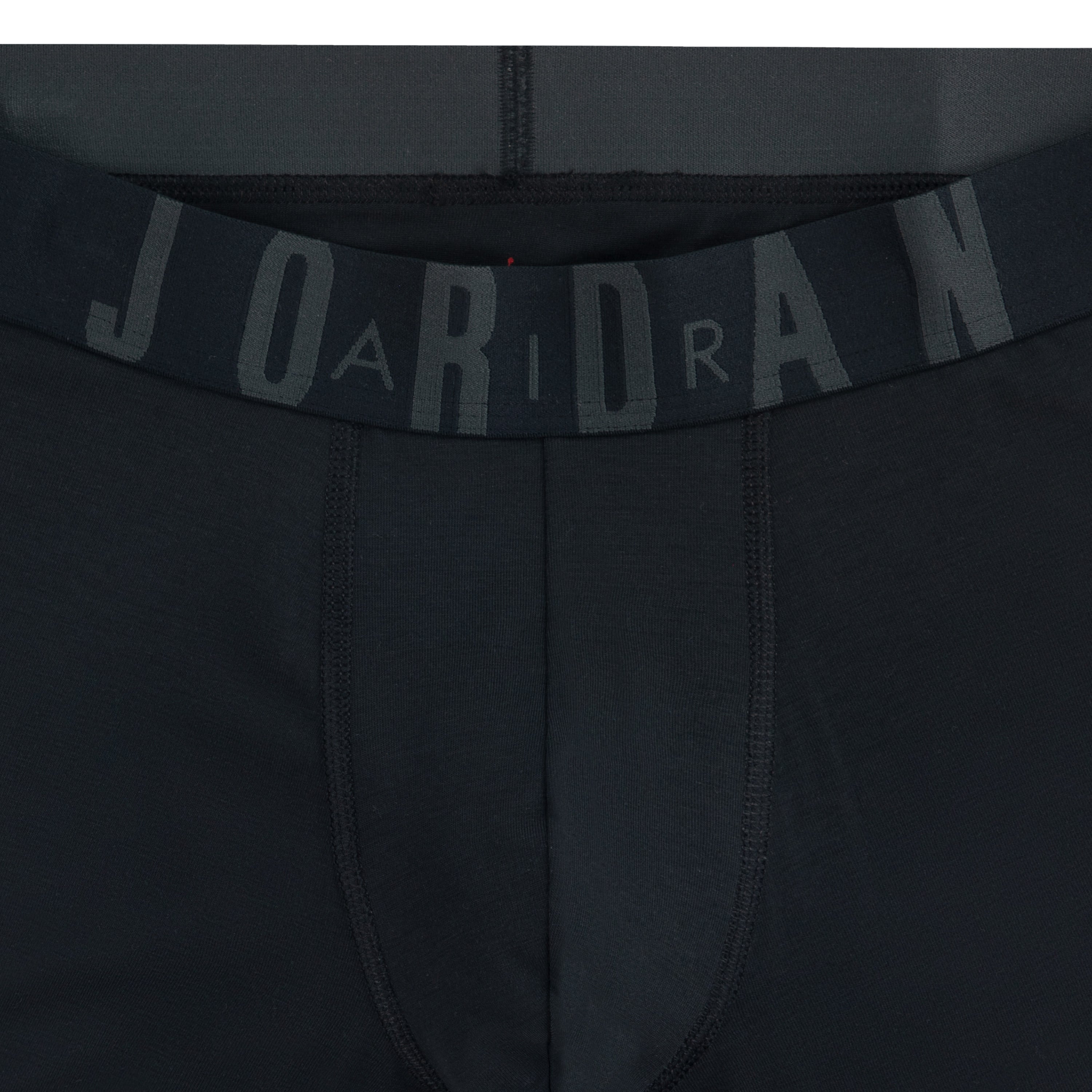 JORDAN MEN'S FLIGHT MODAL 3-PACK BLACK BOXER BRIEFS