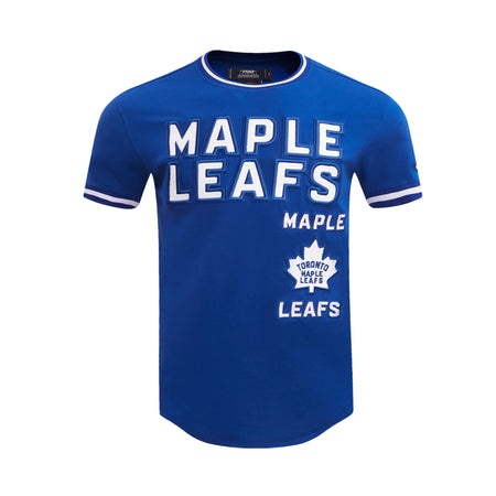 PRO STANDARD NHL TORONTO MAPLE LEAFS RETRO CLASSIC MEN'S DARK BLUE T-SHIRT