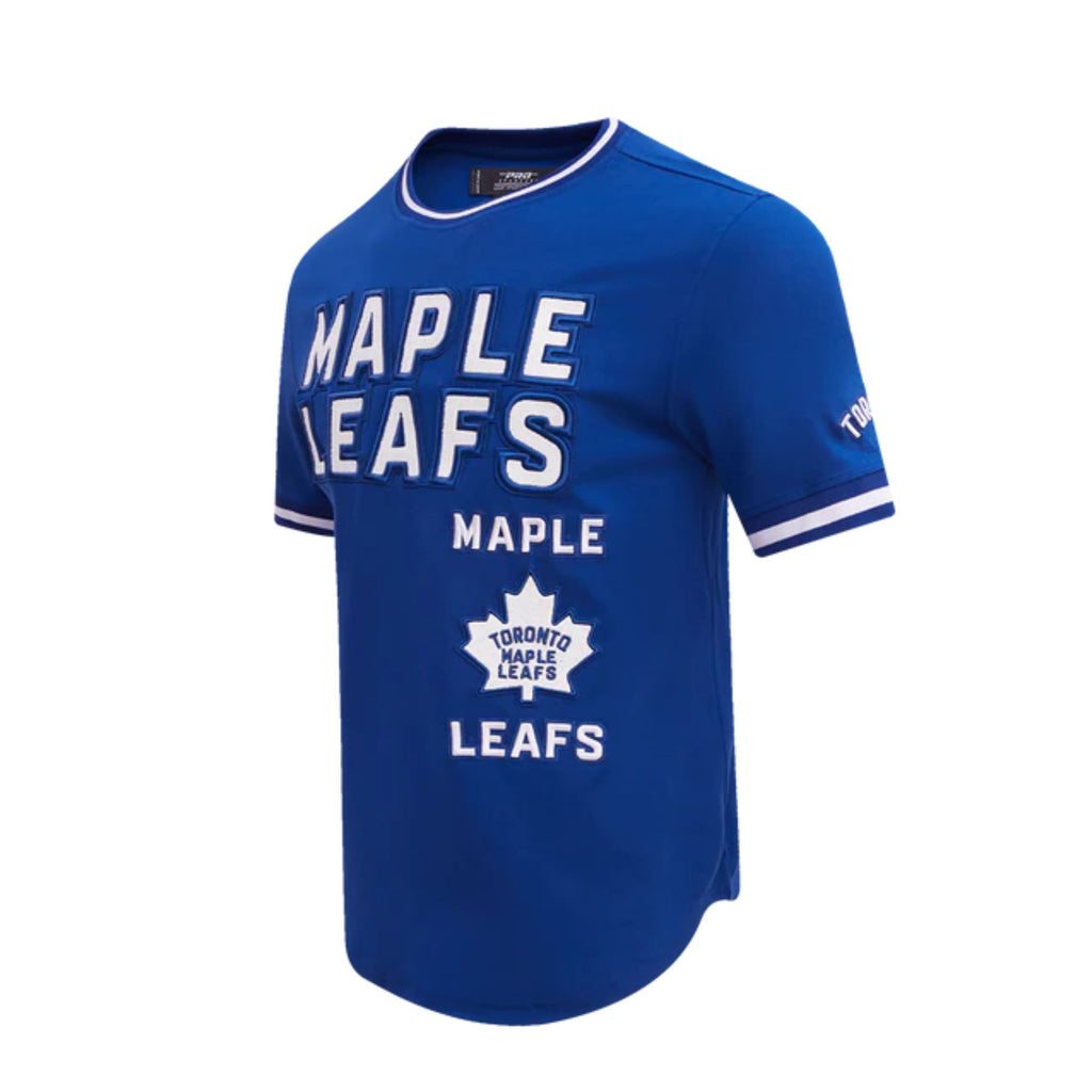 PRO STANDARD NHL TORONTO MAPLE LEAFS RETRO CLASSIC MEN'S DARK BLUE T-SHIRT