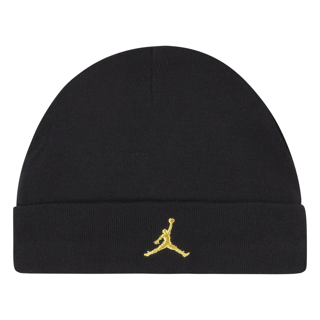 JORDAN BABY 3-PIECE BOX SET (BLACK/GOLD)