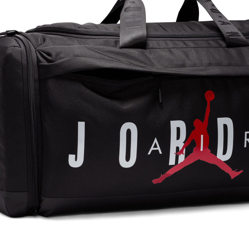 AIR JORDAN VELOCITY BLACK DUFFLE BAG