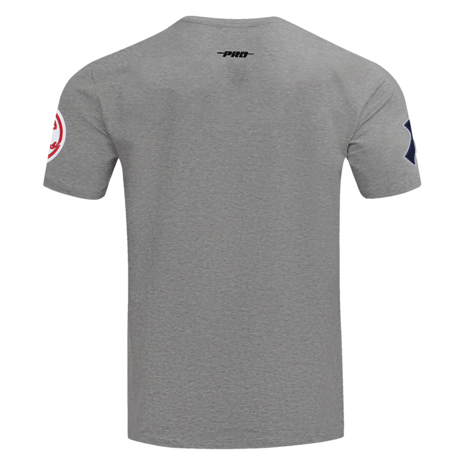 PRO STANDARD MLB NEW YORK YANKEES SCRIPT TAIL MEN'S GREY T-SHIRT