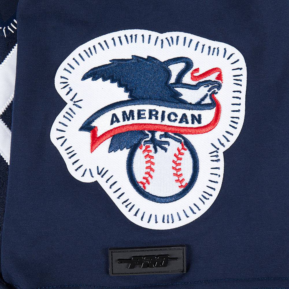 PRO STANDARD MEN'S MLB NEW YORK YANKEES DIY PICK STITCH SINGLE JERSEY NAVY BLUE T-SHIRT