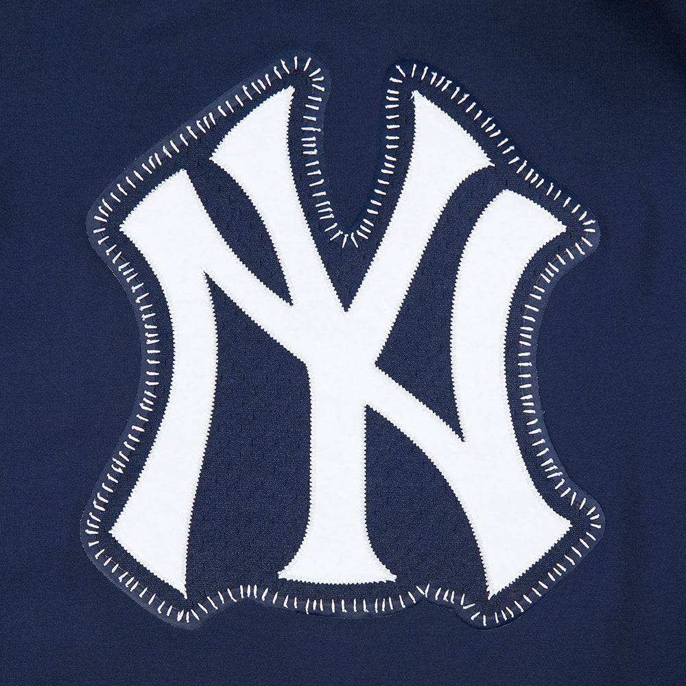 PRO STANDARD MEN'S MLB NEW YORK YANKEES DIY PICK STITCH SINGLE JERSEY NAVY BLUE T-SHIRT