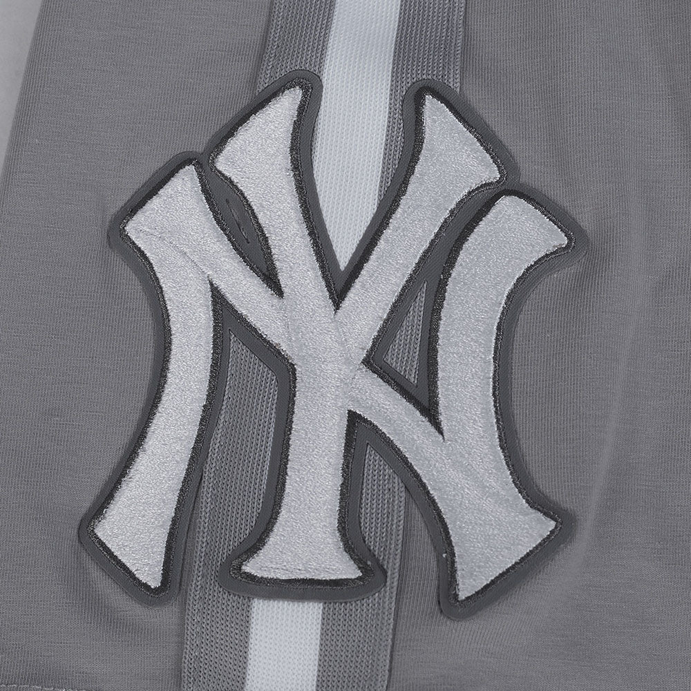PRO STANDARD MEN'S MLB NEW YORK YANKEES AARON JUDGE #99 SINGLE JERSEY STRIPED GREY T-SHIRT