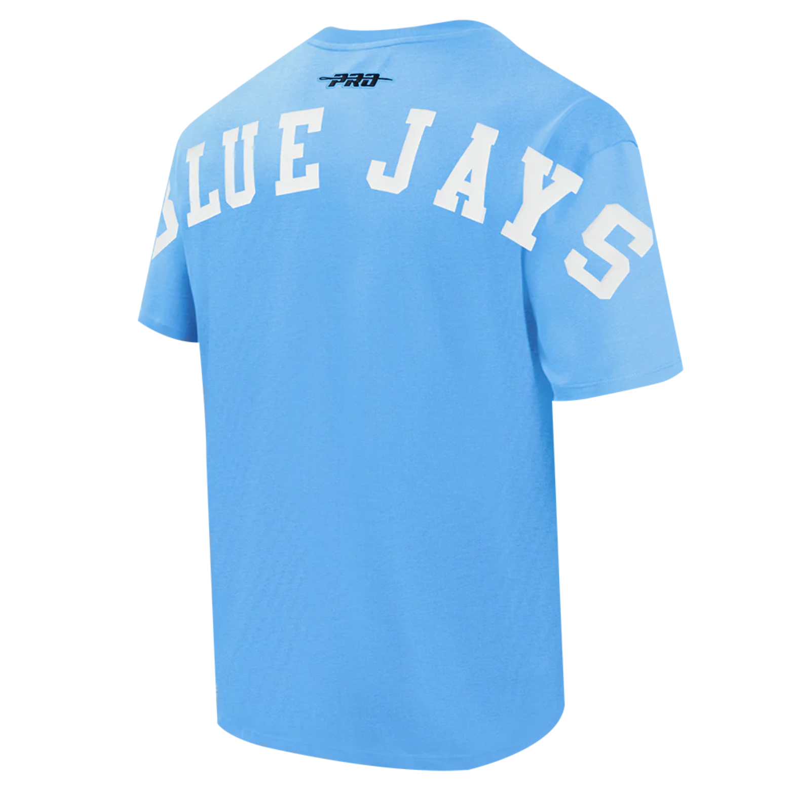 PRO STANDARD MLB TORONTO BLUE JAYS WINGSPAN MEN'S CJ DROP SHOULDER UNIVERSITY LIGHT BLUE T-SHIRT