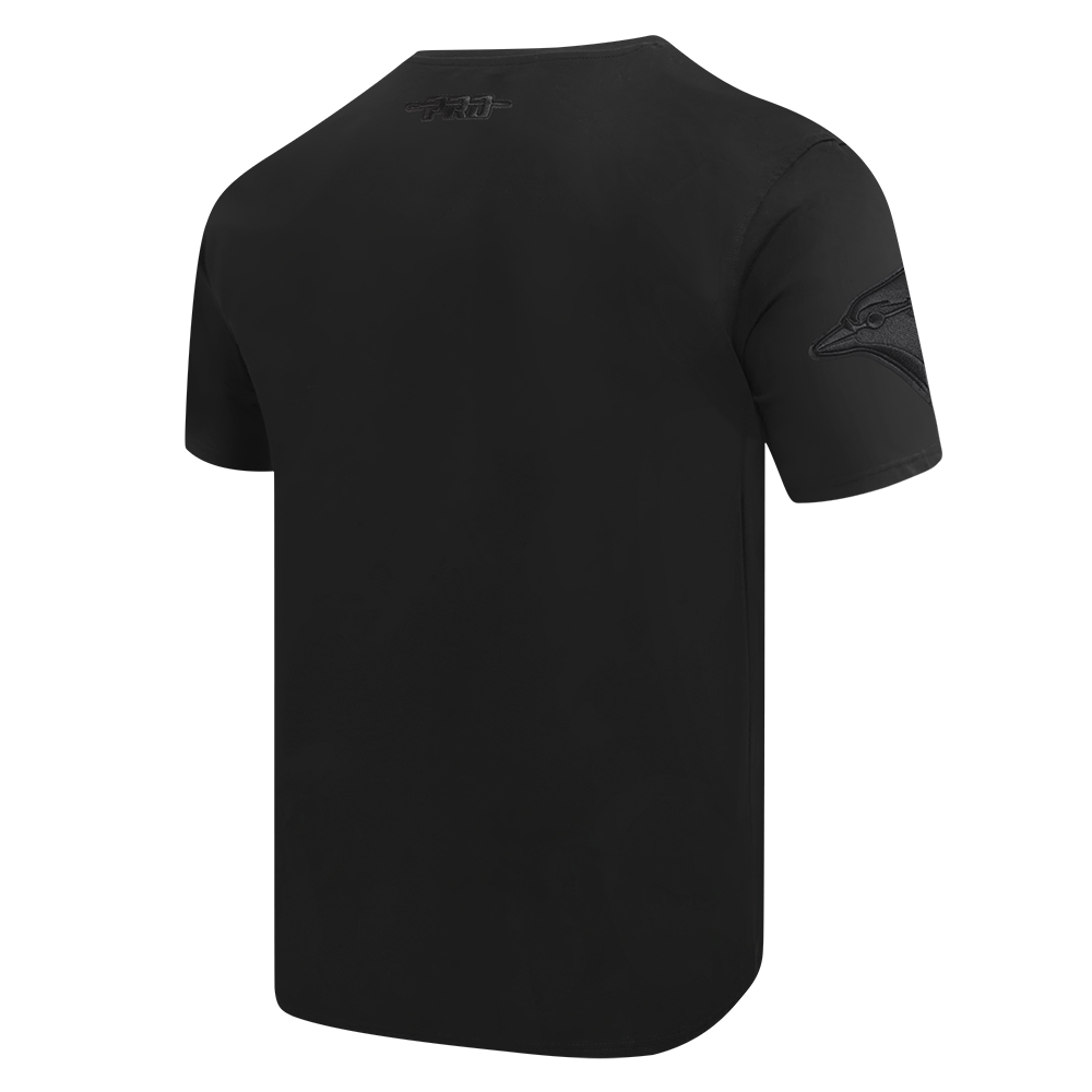 PRO STANDARD MLB TORONTO BLUE JAYS CLASSIC CHENILLE MEN'S BLACK T-SHIRT