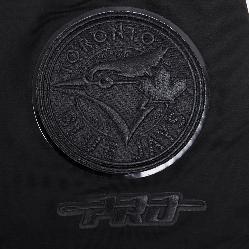 PRO STANDARD MLB TORONTO BLUE JAYS CLASSIC CHENILLE MEN'S BLACK T-SHIRT