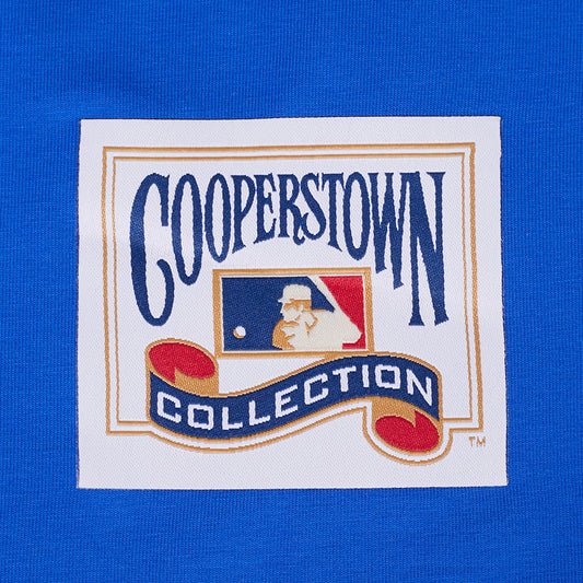PRO STANDARD MEN'S MLB TORONTO BLUE JAYS RETRO LOGO CLASSIC CHENILLE ROYAL BLUE T-SHIRT