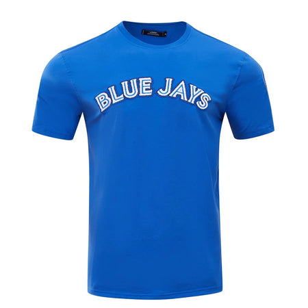 PRO STANDARD MLB TORONTO BLUE JAYS CLASSIC CHENILLE MEN'S ROYAL BLUE T-SHIRT