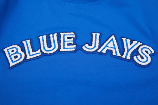 PRO STANDARD MLB TORONTO BLUE JAYS CLASSIC CHENILLE MEN'S ROYAL BLUE T-SHIRT