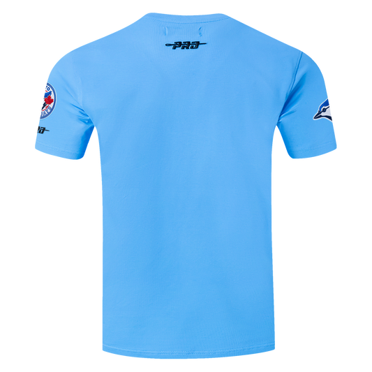 PRO STANDARD MLB TORONTO BLUE JAYS CLASSIC CHENILLE MEN'S UNIVERSITY BLUE T-SHIRT
