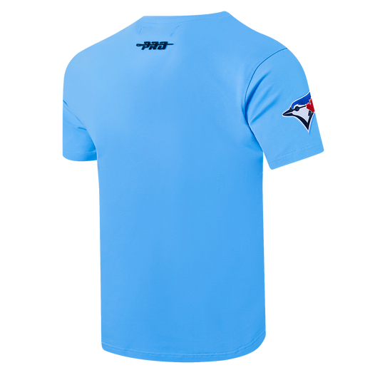 PRO STANDARD MLB TORONTO BLUE JAYS CLASSIC CHENILLE MEN'S UNIVERSITY BLUE T-SHIRT