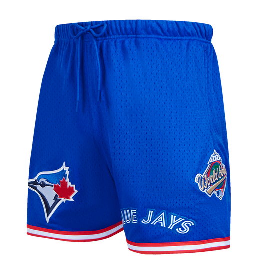 PRO STANDARD MLB TORONTO BLUE JAYS ROYAL BLUE CLASSIC MESH MEN'S SHORTS