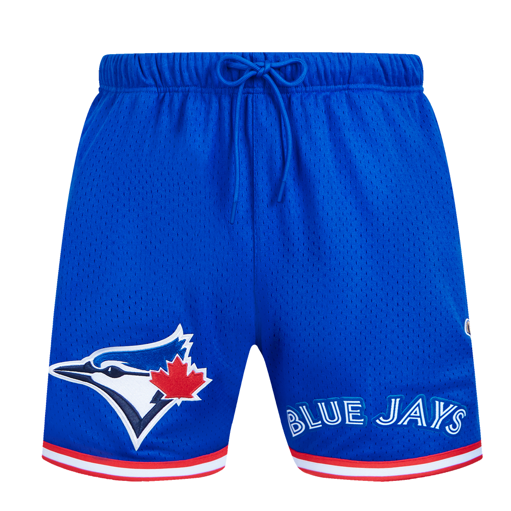 PRO STANDARD MLB TORONTO BLUE JAYS ROYAL BLUE CLASSIC MESH MEN'S SHORTS