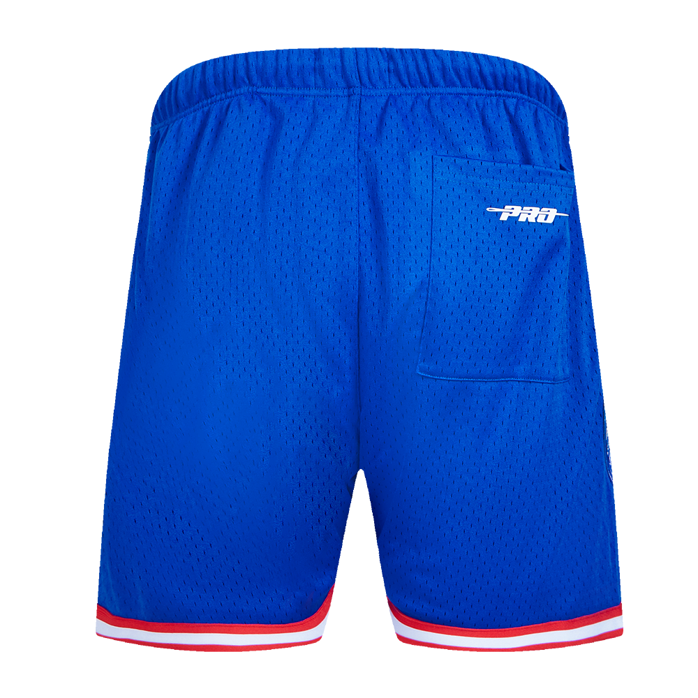 PRO STANDARD MLB TORONTO BLUE JAYS ROYAL BLUE CLASSIC MESH MEN'S SHORTS