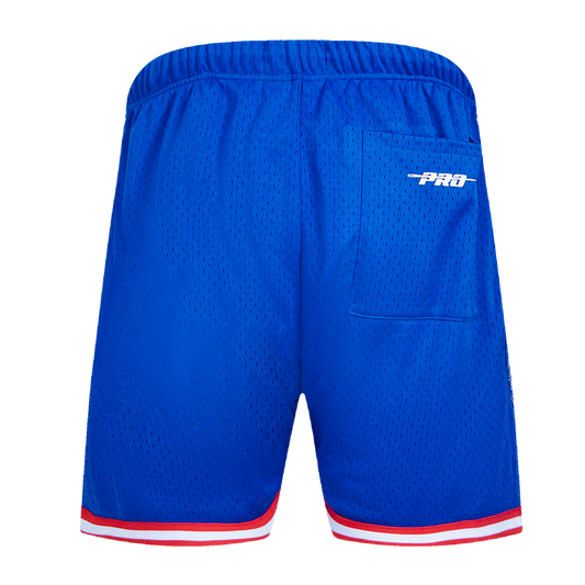 PRO STANDARD MLB TORONTO BLUE JAYS ROYAL BLUE CLASSIC MESH MEN'S SHORTS