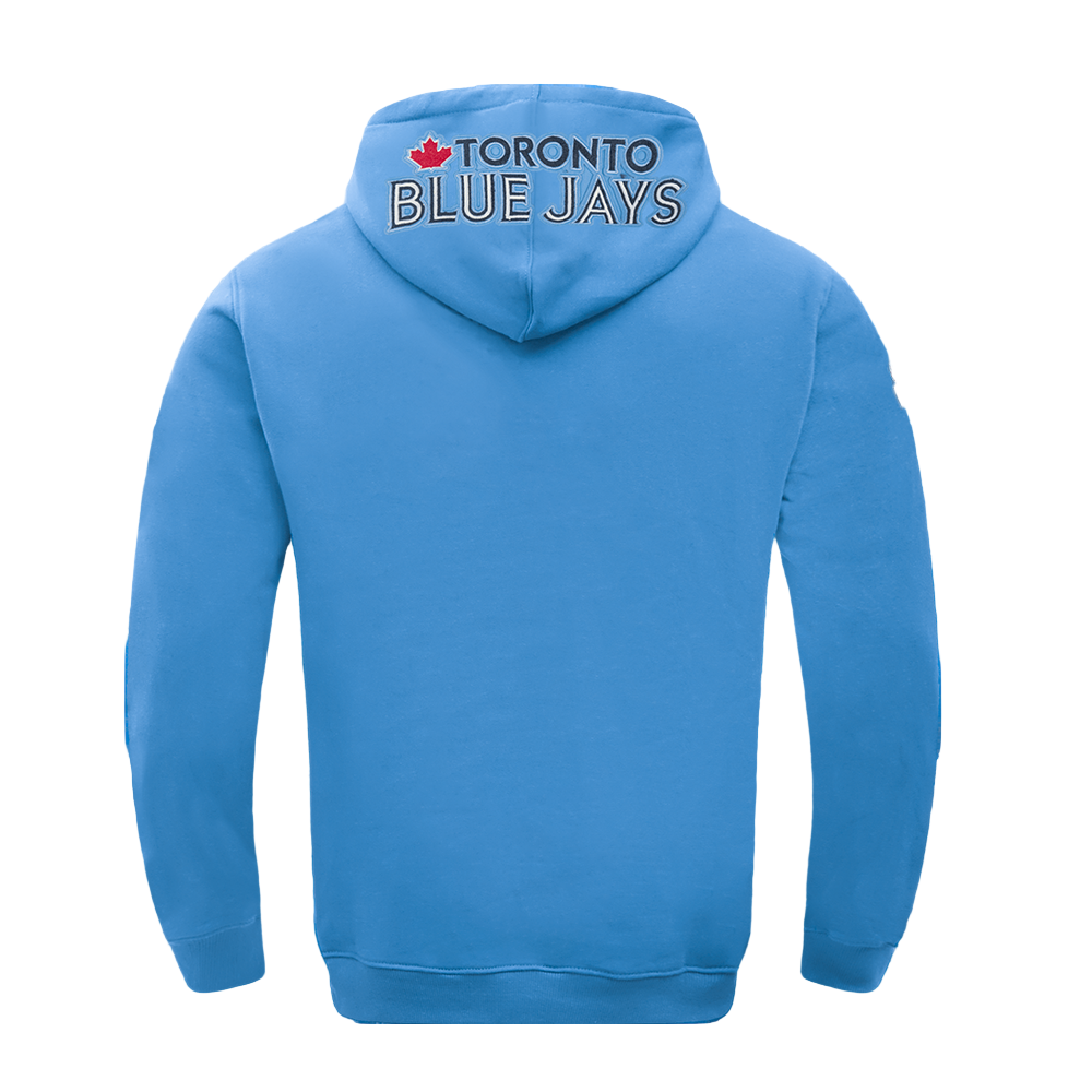 PRO STANDARD MLB TORONTO BLUE JAYS CLASSIC CHENILLE MEN'S UNIVERSITY BLUE HOODIE