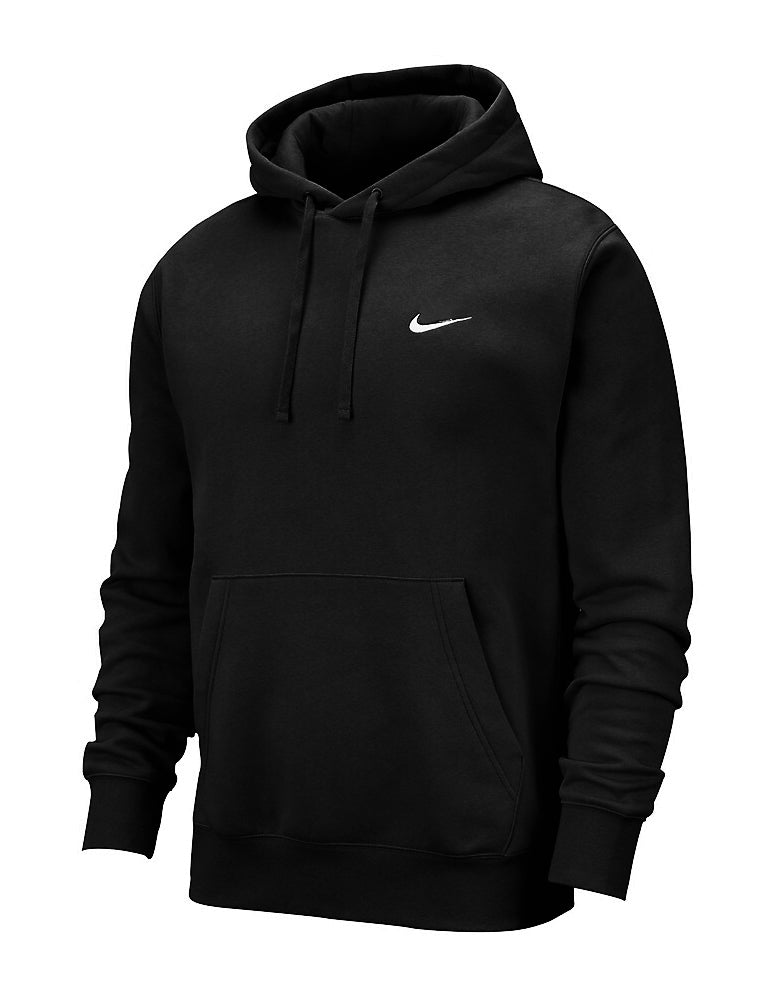 NIKE SWOOSH LOGO HOODIE (BLACK)