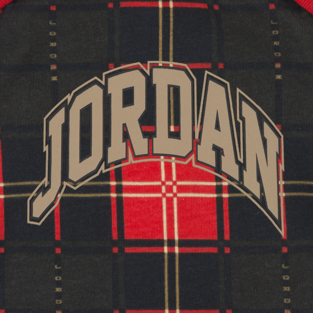 JORDAN PLAID INFANT 3-PIECE SET