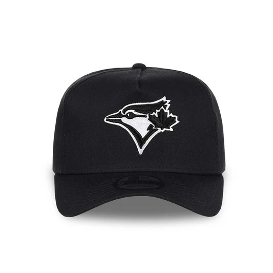 NEW ERA 9FORTY A-FRAME TORONTO BLUE JAYS BLACK/WHITE SNAPBACK CAP