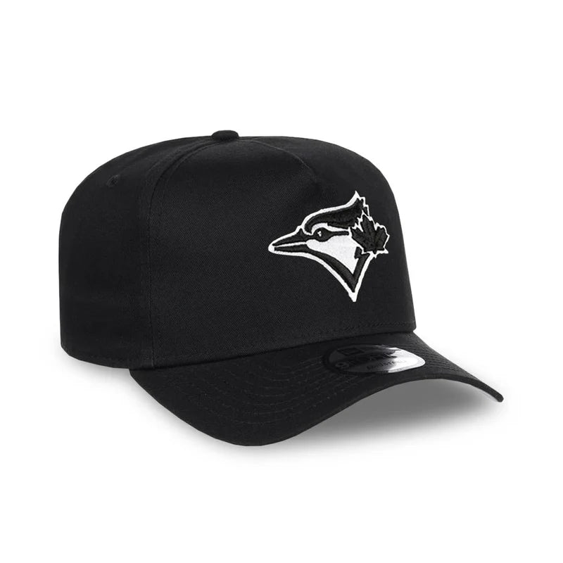 NEW ERA 9FORTY A-FRAME TORONTO BLUE JAYS BLACK/WHITE SNAPBACK CAP