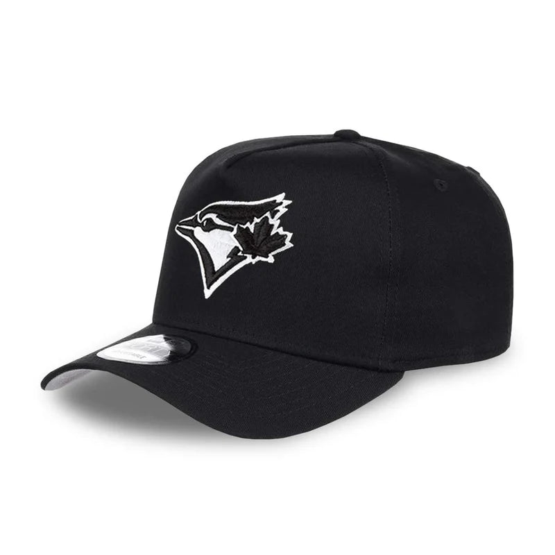 NEW ERA 9FORTY A-FRAME TORONTO BLUE JAYS BLACK/WHITE SNAPBACK CAP